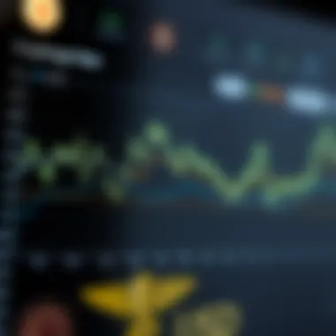 Understanding Cryptocurrency Exchange Rate Dynamics Graph illustrating fluctuations in exchange rates between cryptocurrencies and USD