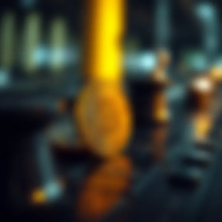 Ensuring Security in Crypto Transactions A visual representation of secure transactions and wallet safety measures