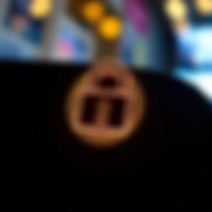 Wallet Security for Cryptocurrency A secure lock symbol representing wallet security