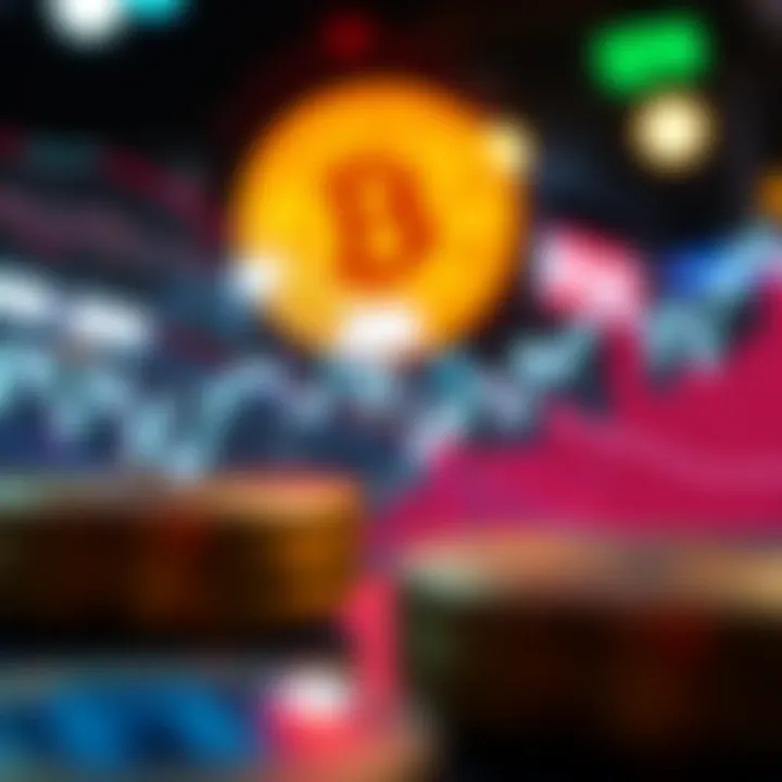 Graph illustrating market dynamics of Bitcoin