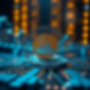 NKN Coin Technical Architecture Illustration of NKN Coin technical architecture and network infrastructure.
