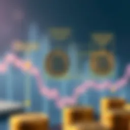Graphical representation of decentralized lending mechanisms