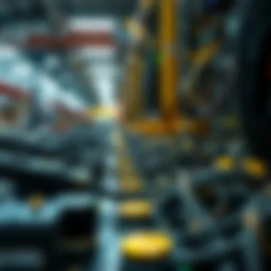 Visual representation of supply chain dynamics in cryptocurrency mining