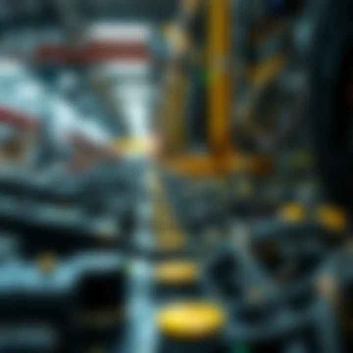 Visual representation of supply chain dynamics in cryptocurrency mining