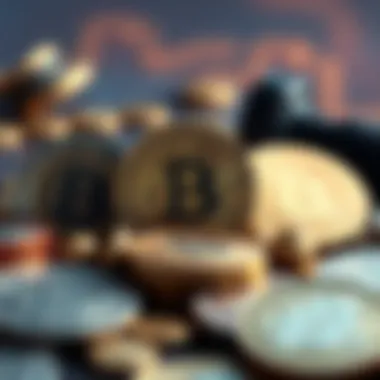 Promising Coins for Short-Term Investment Illustration of various promising coins