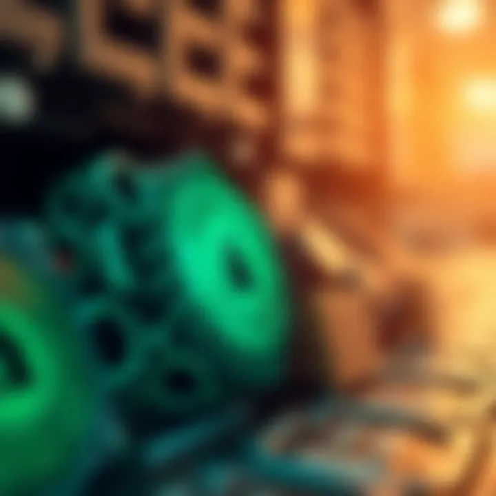 A visual representation of security measures in cryptocurrency wallets