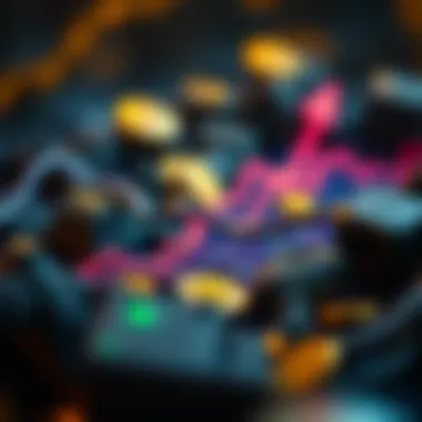 Cryptocurrency Growth Potential Graphical representation of cryptocurrency growth potential