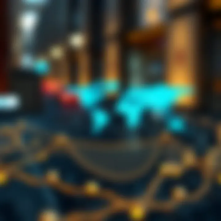 Infographic showcasing challenges faced by blockchain firms