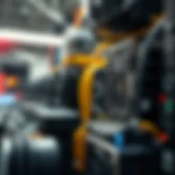 Overview of cryptocurrency mining hardware setup