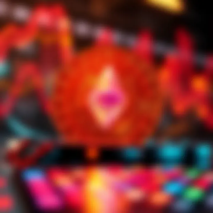 Future of ERC in Decentralized Finance Futuristic depiction of the role of ERC standards in decentralized finance