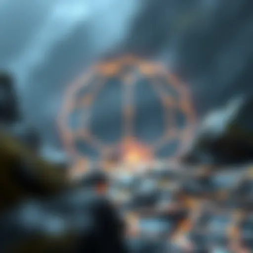A conceptual illustration of the Terra blockchain network