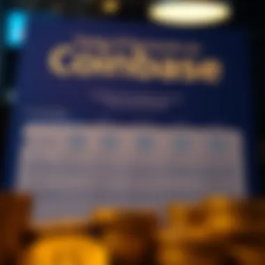 Infographic showcasing different account types on Coinbase