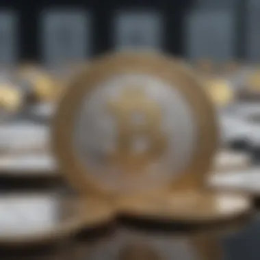 Conceptual Representation of White Label Crypto Coins A conceptual representation of white label crypto coins