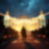 Concept illustration of decentralized governance