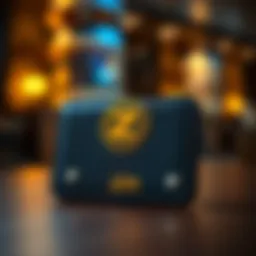 Illustration of digital currency wallet showcasing Zim Money