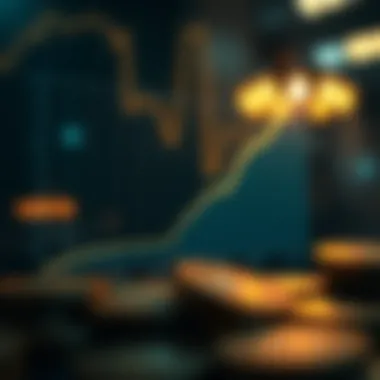 Graph showing potential returns from Uphold staking