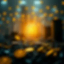 Visual representation of decentralized finance ecosystem