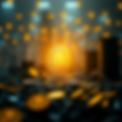Visual representation of decentralized finance ecosystem